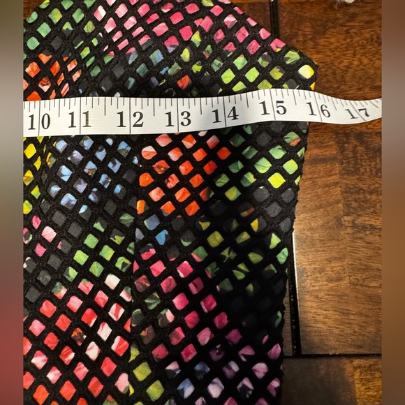 Revolve Trina Turk Renita Floral A-line Honeycomb Overlay Whimsigoth Dress Sz 4 - Picture 14 of 15